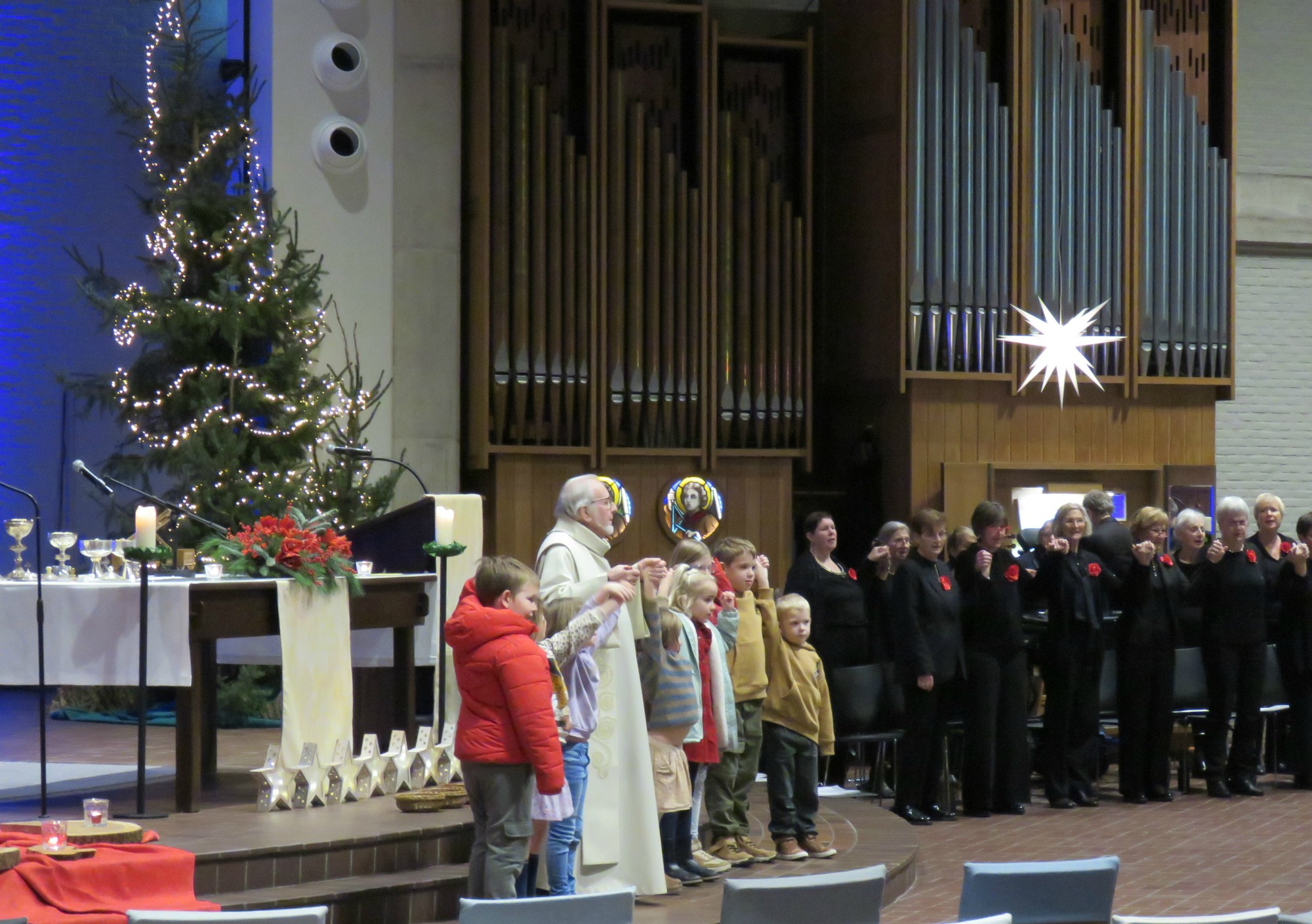Kerstviering Sint-Anna-ten-Drieënkerk | Antwerpen Linkeroever